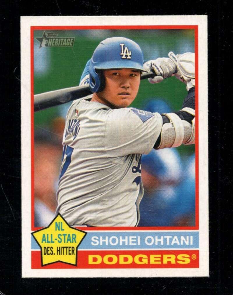 Amazon.com: 2025 Topps Heritage #148 Shohei Ohtani NMMT Dodgers