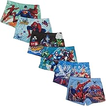 Boys Cotton-Blend Boxer Briefs, Pack of 4, Multi Design Underwear