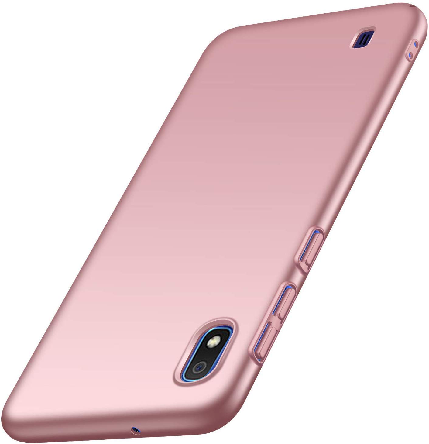 Ahonest Case for Samsung A10 Slim Protective Samsung Galaxy A10 Case [Protect from Shock/Scratch/Drop/Marks] [Ultra Thin] [Matte Finish] Hard Plastic Phone Cover for Samsung Galaxy A10 (Pink)
