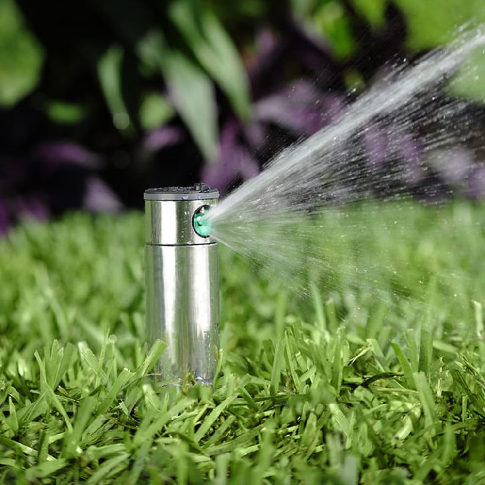 Suinga K-Rain RPS75I Irrigazione Irrigazione 3/4'' Inox | Portata da 4 a 14,6 m | Irrigatore da giardino con angolo regolabile | Controllo della portata | Pressione da 2,1 a 4,8 bar