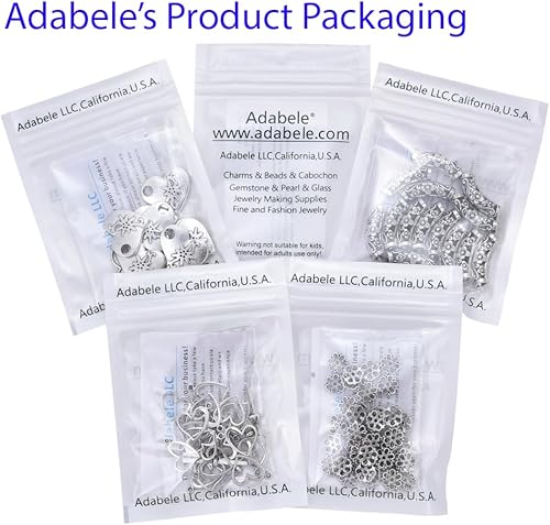 Miniatura 4 de 10 Uds. lindo búho grano grande agujero animal perlas antiguo tono plata pendientes pulsera collar tobillera fabricación hallazgos suministros MEC-23