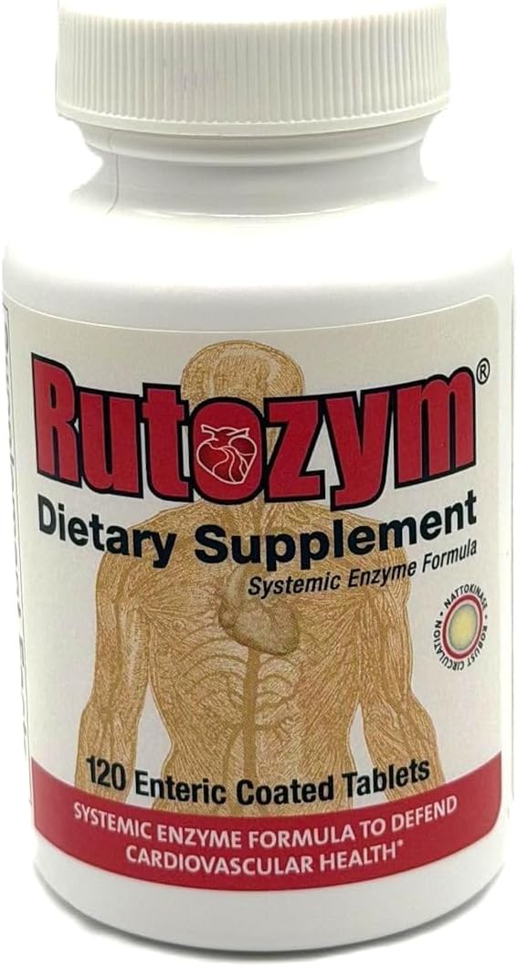 Naturally Vitamins Rutozym 120 ct, Bottle, Medium Yellow