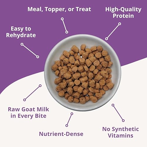 Miniatura 2 de Quest - Comida para gatos liofilizada, pepitas crudas del tamaño de un bocado, receta de pollo, comida cruda para gatos, 10 onzas