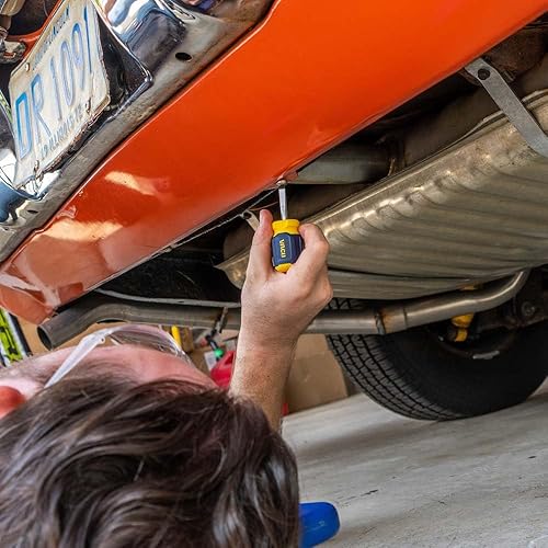 Miniatura 3 de VACO VAC7082 - Juego de destornilladores de 8 piezas, versátiles Phillips y destornilladores ranurados, cuchillas de precisión grabadas con láser y