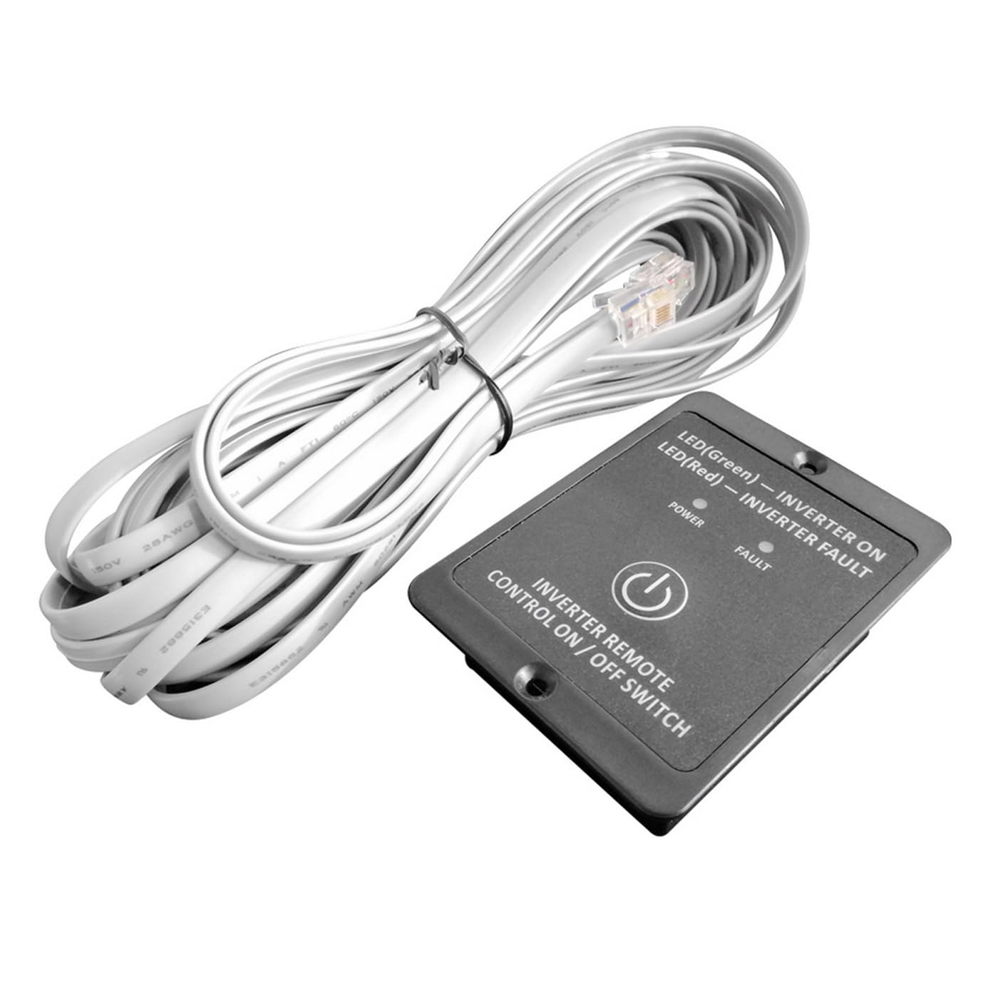 Alcapower ACAL243 pilot zdalnego sterowania do przetwornicy napięcia 24 V President, 24 V, czarny