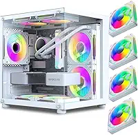 PC GAMER SETUP BRANCO RYZEN 5 8500G A620M 16GB 5600MHZ SSD 240GB RADEON 740M WINDOWS 11