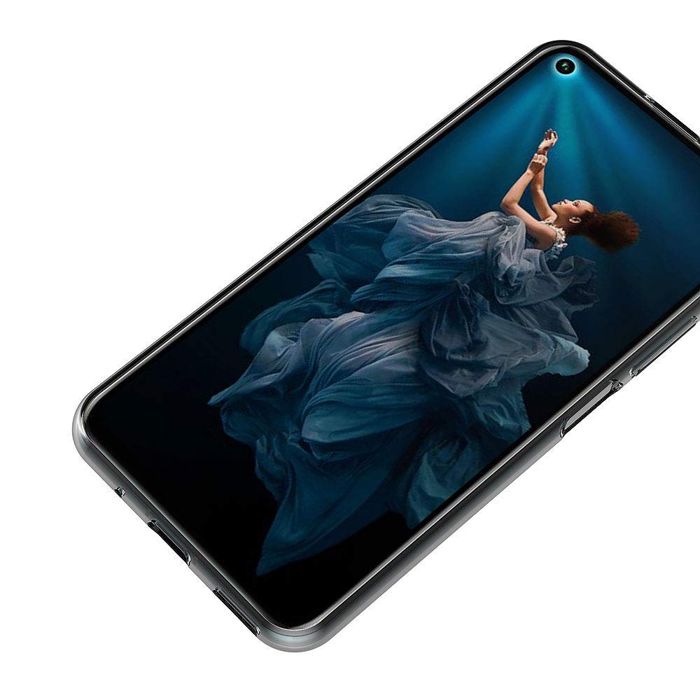 MaiJin Cover Trasparente Per Huawei Nova 5T / Honor 20 / Honor 20S – Morbida TPU Anti Graffio, Anti Scivolo, Ultra Sottile