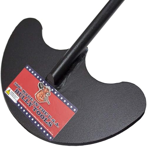 Miniatura 4 de Bully Tools 92390 Levantador de césped de calibre 12 con mango de fibra de vidrio D-Grip y vástago de acero