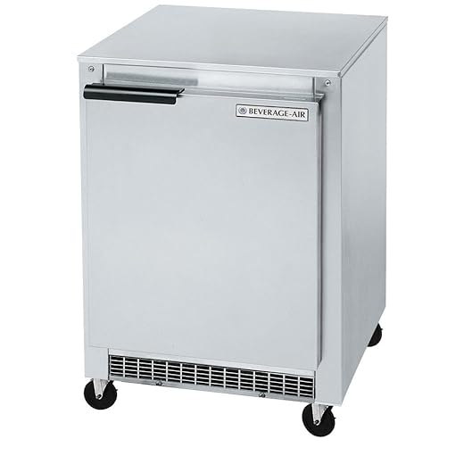 Beverage Air Commercial Kitchen UCF20HC Freezer, Undercounter, Reach-In
