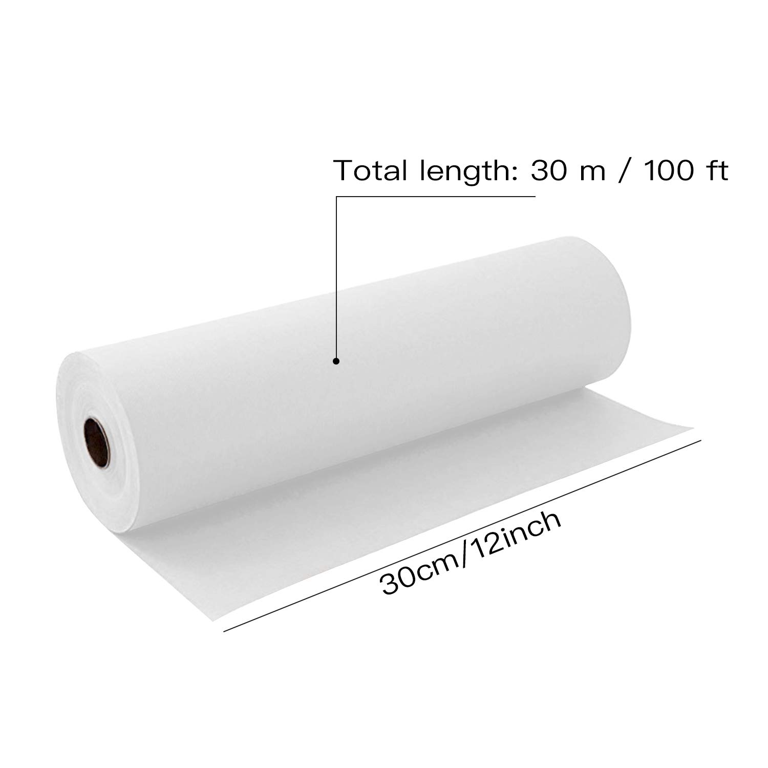 【希少】 ラッピングペーパー 1巻 ロール Amazon | Ailunate クラフト紙 ロール ラッピングペーパー 大判