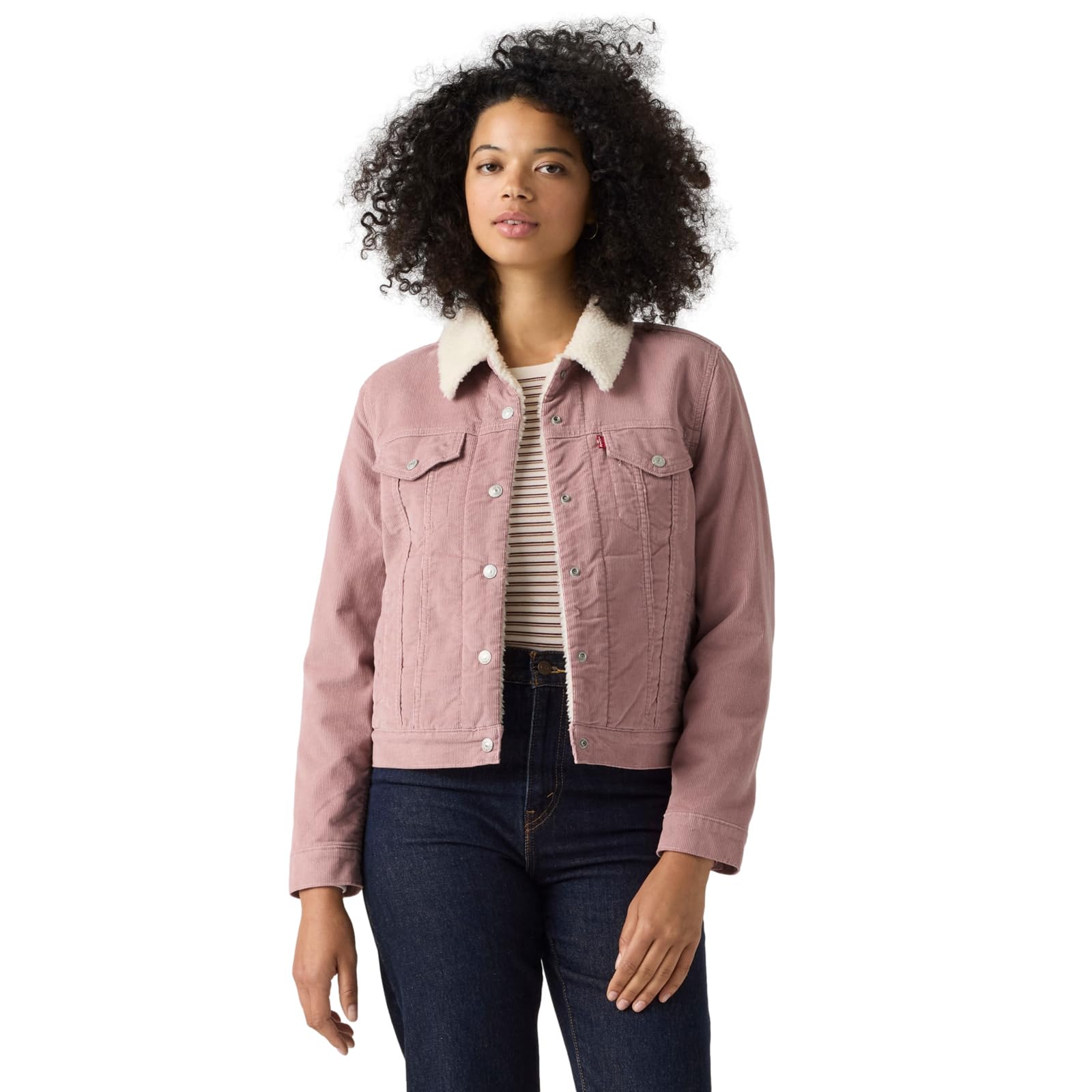 Levi's Women's Original Sherpa Trucker Jackets (Standard and Plus)