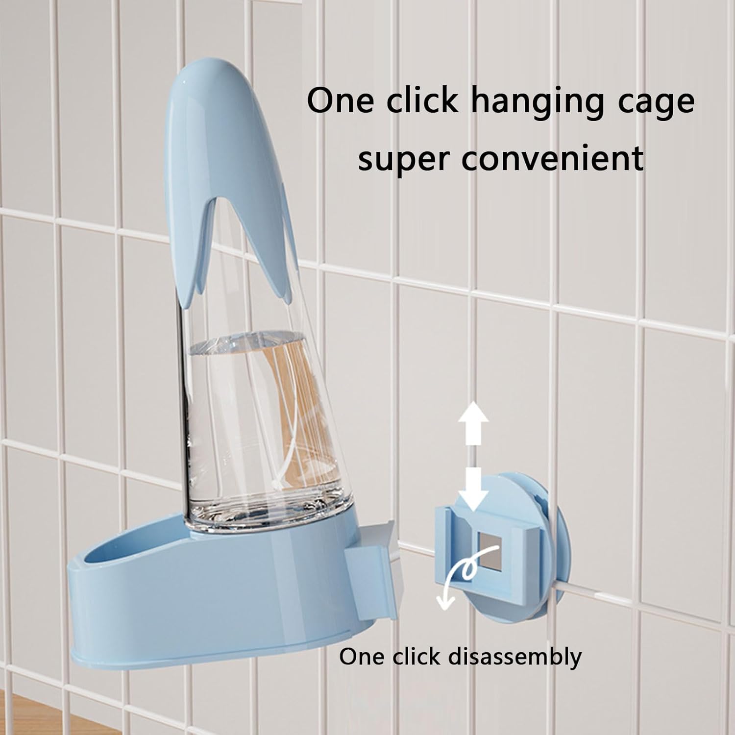 High Capacity Automatic Bird Water Feeder for Cockatiel and Lovebird Watering Supply Water Dispenser for Home Use Pet Bird Watering Supply