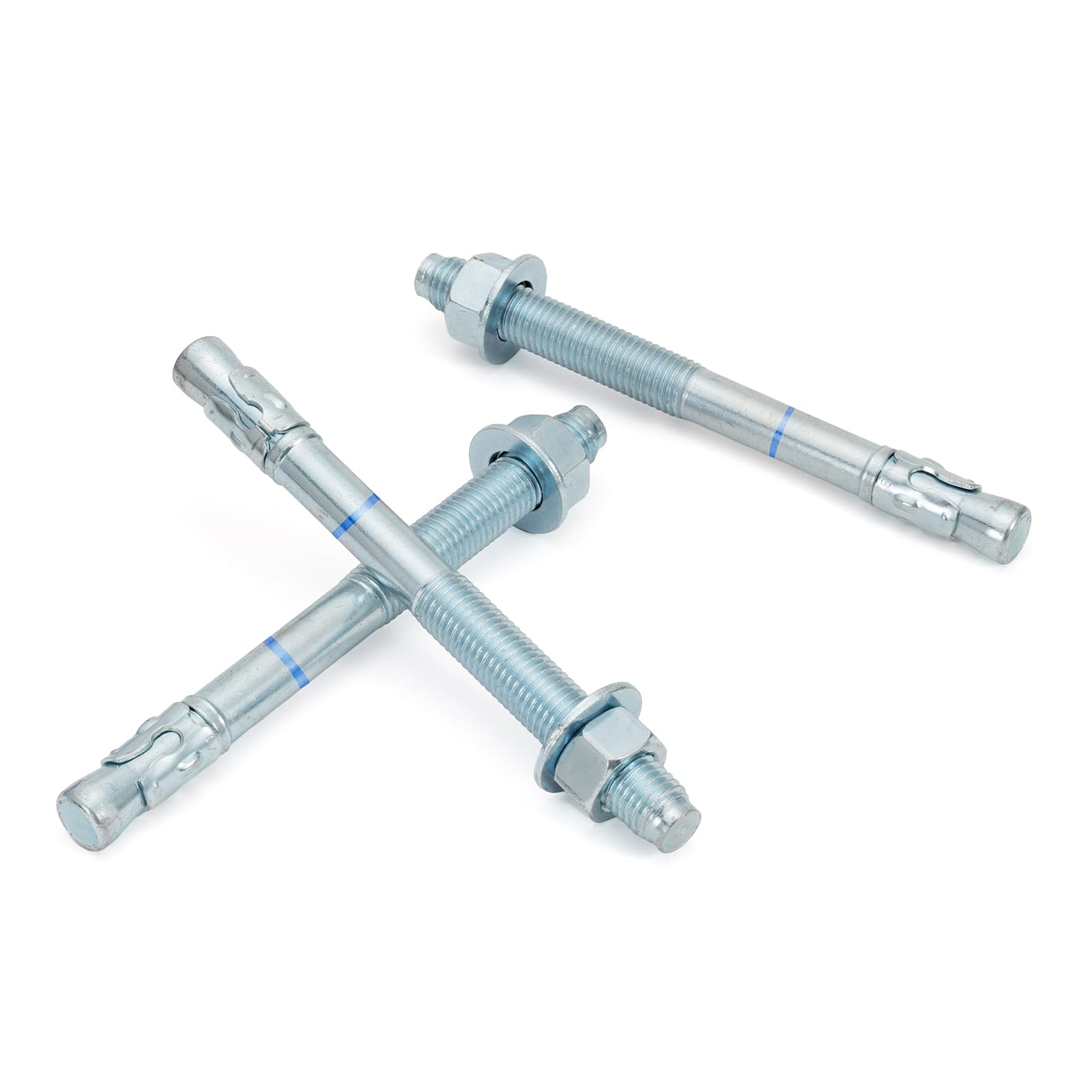 3/8" Wedge Anchors - 50 Pack for Concrete -12