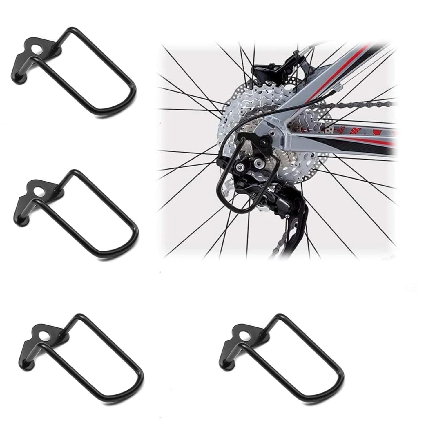 Protection pour dérailleur de vélo - Omabeta - Taille universelle Protection pour dérailleur de vélo - Omabeta - Taille universelle