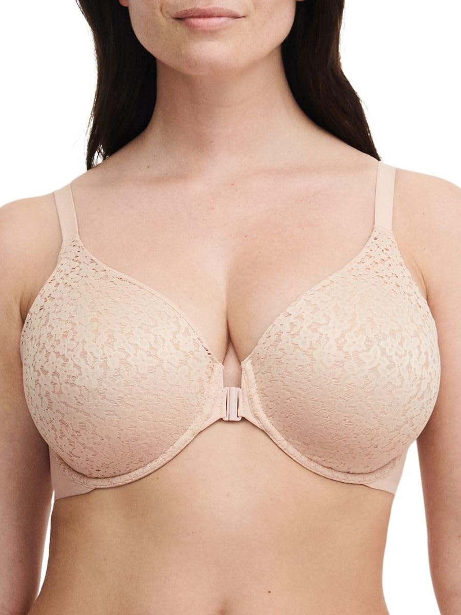 Chantelle Women's Golden Beige Norah Front Closure Bra Beige 32Dd