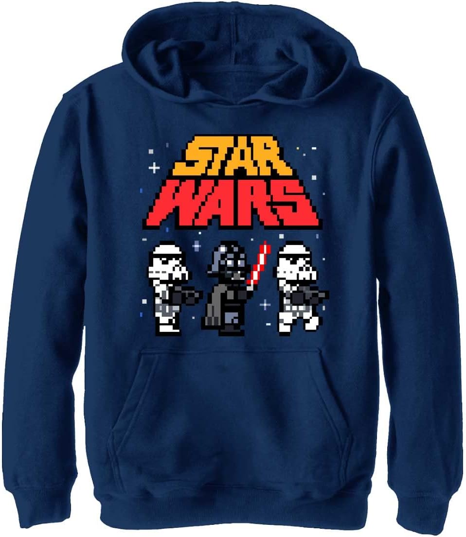 STAR WARS boys Imperial Pixel Hoodie