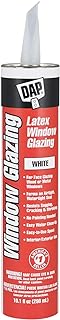 DAP Latex Window Glazing, White, 10.1 Oz (7079812108)