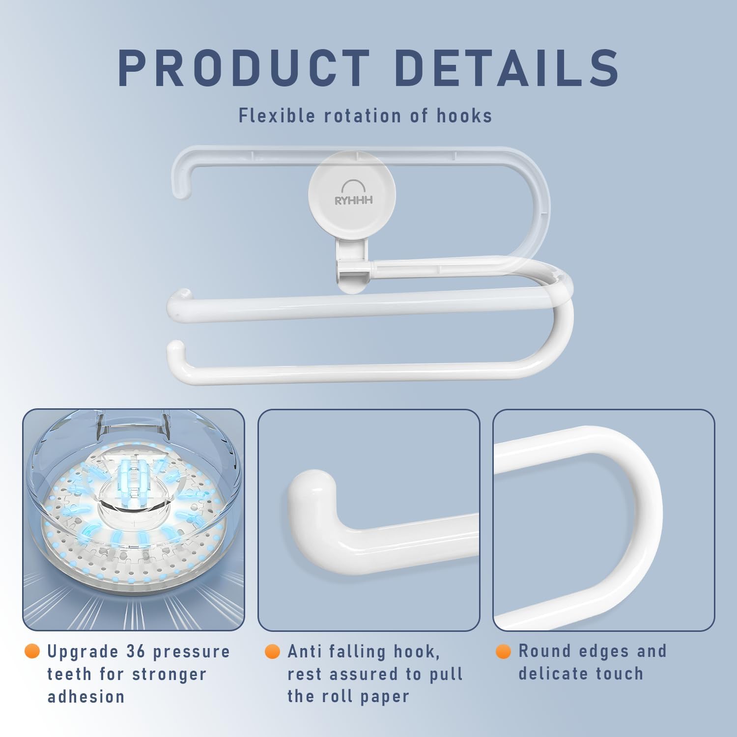 Effortless Organization: The RYHHH Wall-Mounted Kitchen Roll Holder Review