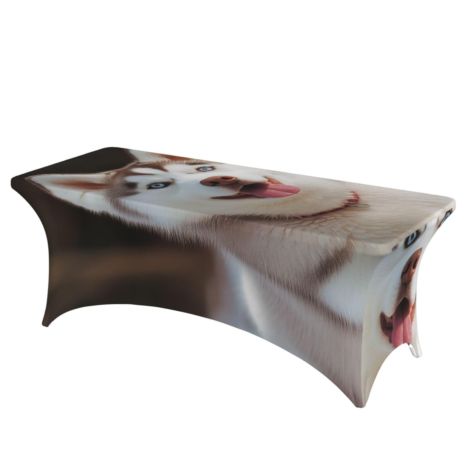 Nappe de table extensible 1,8m en élasthanne infroissable pour buffet