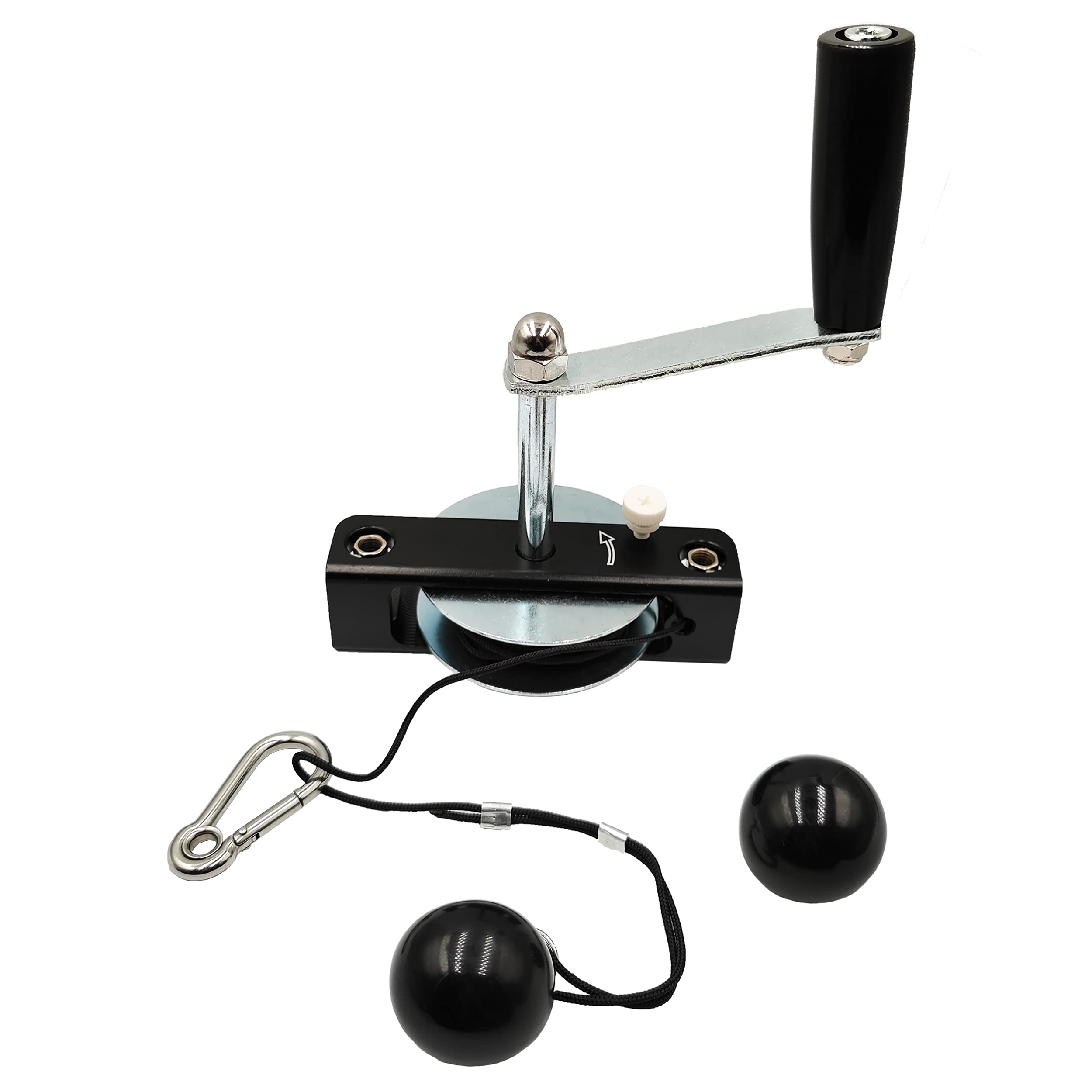 LAJIAOZWinch System The Manual Winch for The Chainsaw Mill - Makes Milling Easier,Cut Smoother and Save Effort (Winch kit)