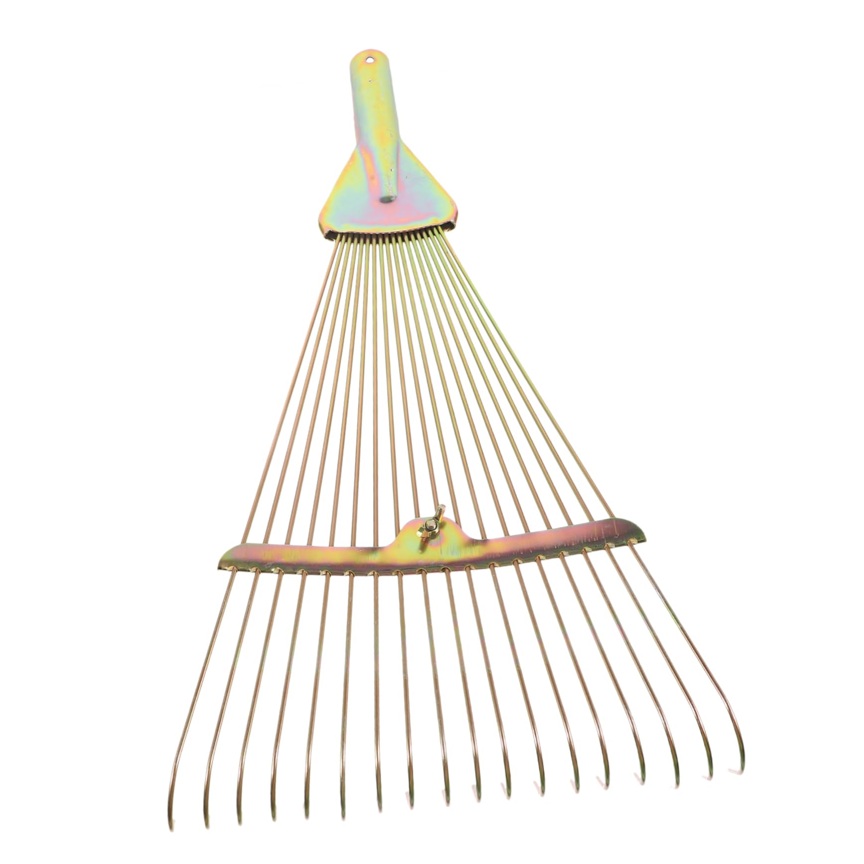 Râteau à aiguilles de pin idéal pour nettoyer la pelouse sous les arbustes