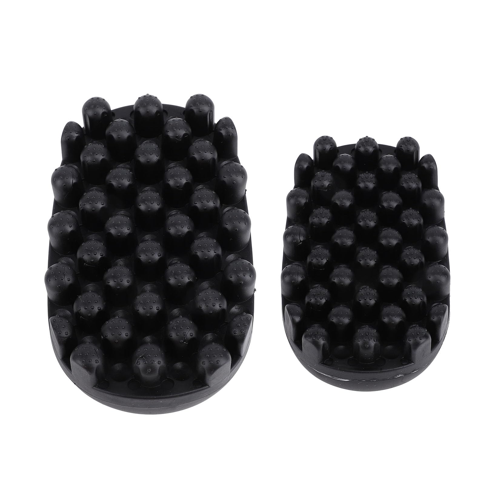 2pcs Curly Hair Brush, Twist Curl Comb for Dreadlocks and Afro Curls Rubber Curling Brush