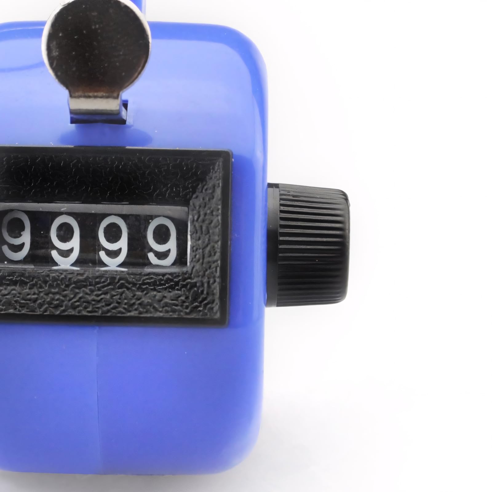 GOGO 1 Pezzi Contatore Manuale, Contatore Contacolpi in Plastica Portatile a 4 Cifre,Tally Counter per Golf/Allenatore/Scuola/Eventi/Contare/Sport