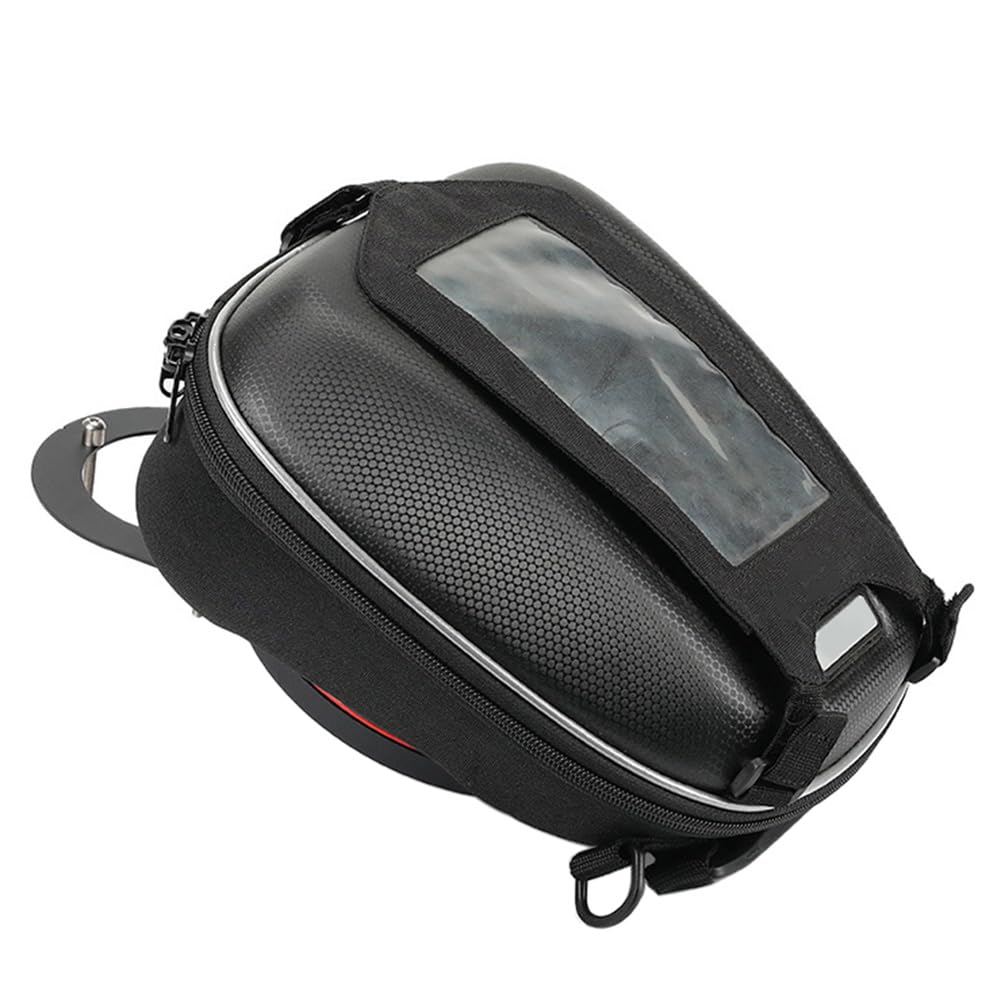 Cnfang4 Oil Fuel Tank Bag Luggage Storage Toolbag PU and Steel for Harley X350 2023 1 Set