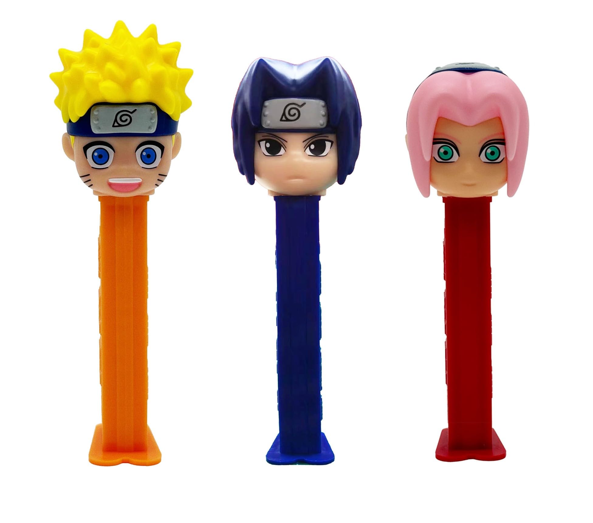 Amazon.com : PEZ Naruto Candy Dispenser Gift Set - Naruto, Sasuke