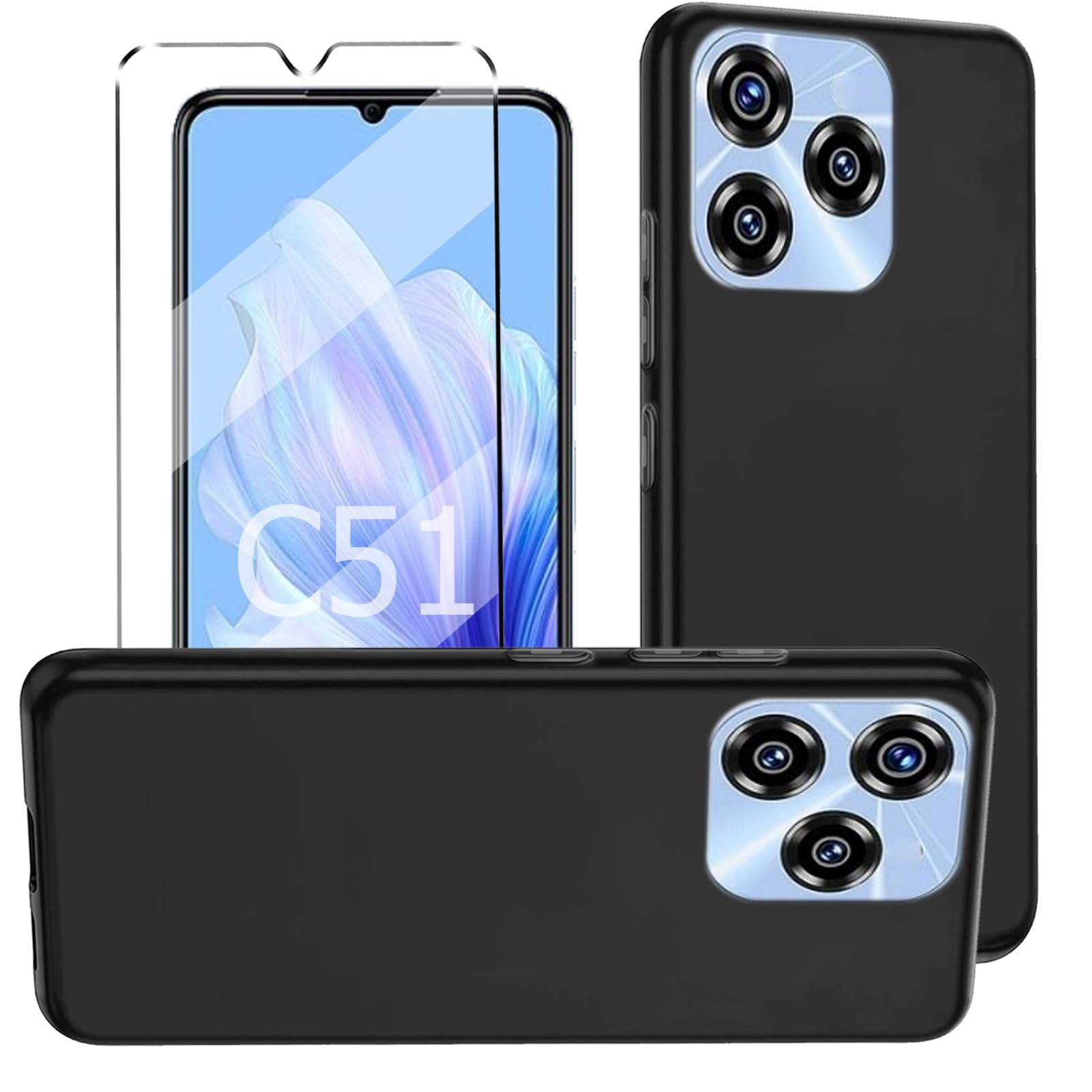 Custodia Personalizzata Per Doogee N50 Con Foto O Scritta – Cover In PU Pelle A Portafoglio Con Slot Carte E Cavalletto