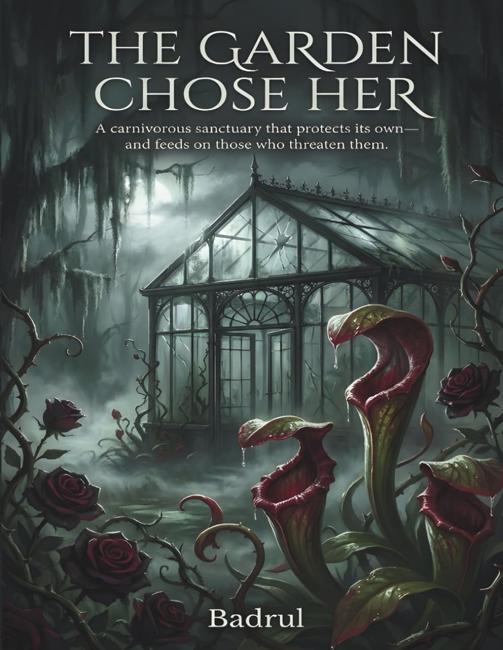 THE GARDEN CHOSE HER: A carnivorous sanctuary that protects its own—and feeds on those who threaten them.