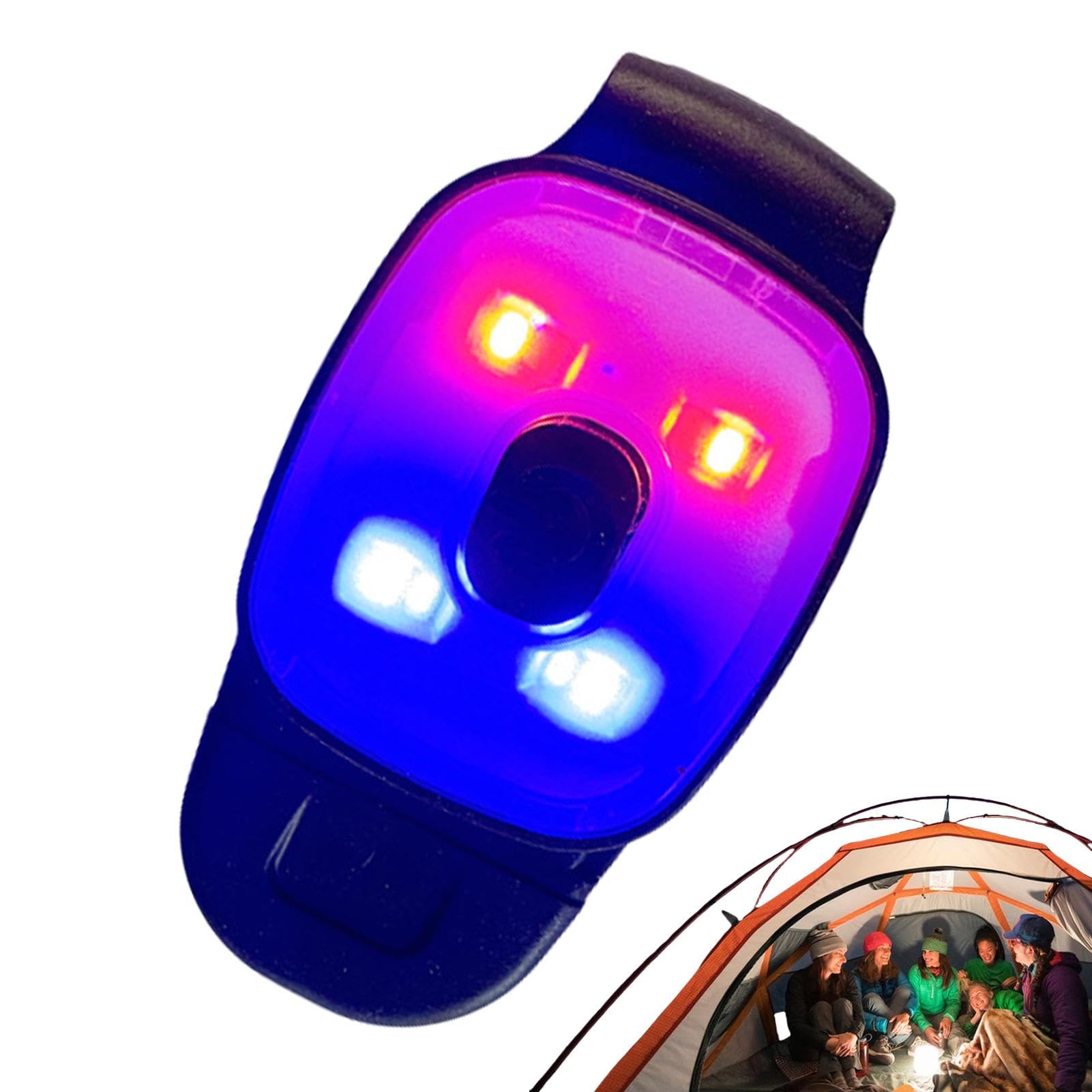 Feu De Course Pour Coureurs  Paquet De 2  - Brassard LED Rechargeable Equipement Reflechissant