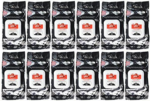 Yes to Tomatoes Charcoal Wipes, 30 Count (Pack of 12)