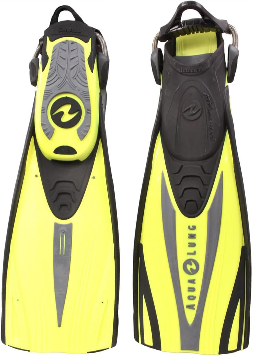 Aqualung Express SS Fins - Yellow, Large/X-Large