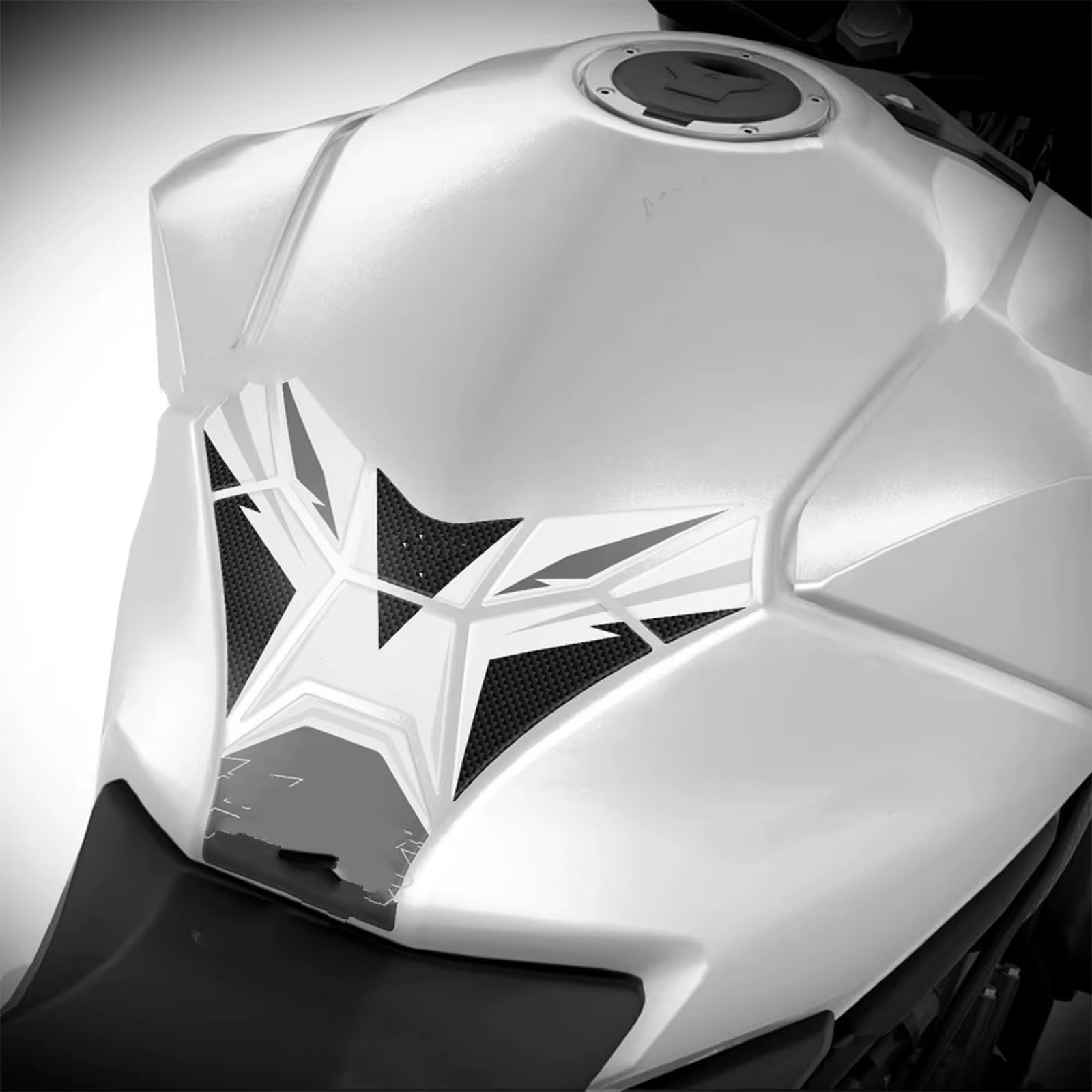 Compatibile Con Hornet Per CB1000 Per SP 2025-2026 3D Gel Moto Rilievo Del Carro Armato Del Carburante Protezione Adesivo Accessori Antiscivolo Serbatoio(Grand Prix Red)