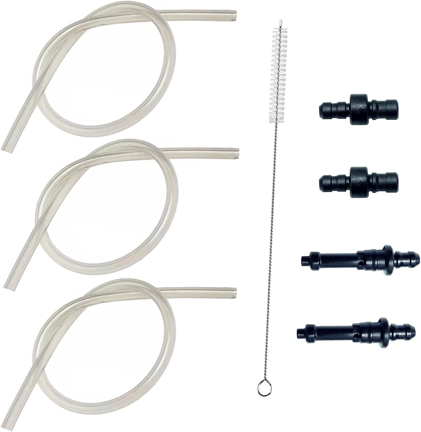 Milk Pants Fully Automatic Coffee Machine Silicone Pants 3x Replacement + HP1 Connection Nipple - Compatible with Jura Coffee Machine Devices