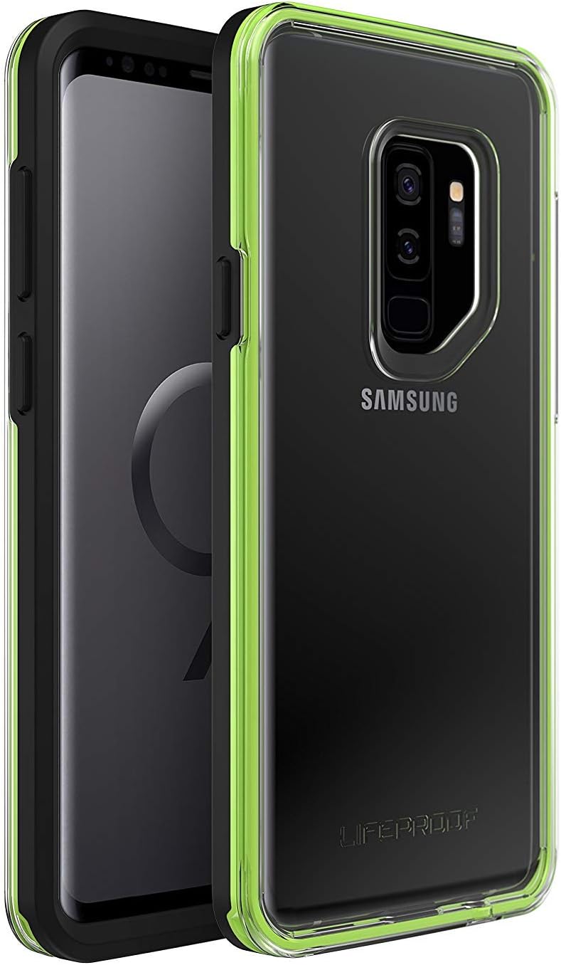 Lifeproof SLAM Series DROPPROOF Case for Samsung Galaxy S9 Plus - Retail Packaging - Night Flash (Black/Green)