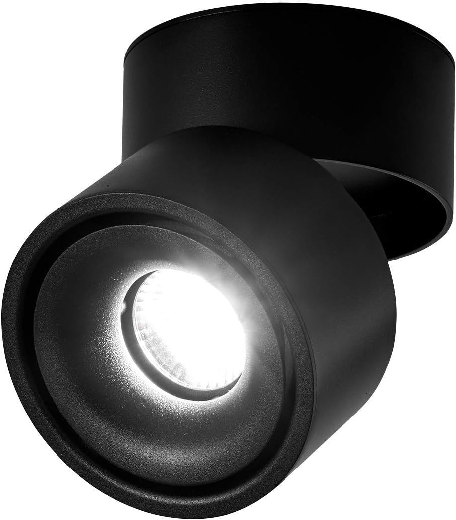 LED Indoor Ceiling Spotlight 360°Adjustable Shallow Mounted Lighting Ceiling Downlight Aluminum Wall Lamp Wall Swivel Lamp LED Indoor Ceiling Spotlight 360°Adjustable Shallow Mounted Lighting Ceiling Downlight Aluminum Wall Lamp Wall Swivel Lamp