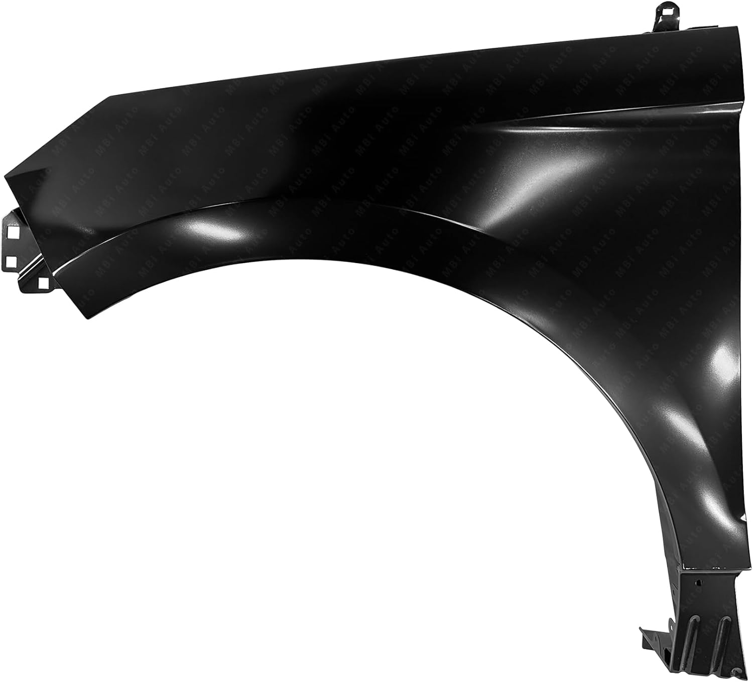 BUMPERS THAT DELIVER - Primered, Steel Front Left LH Driver Side Fender Compatible with 2015-2024 Ford Edge 15-24, FO1240295