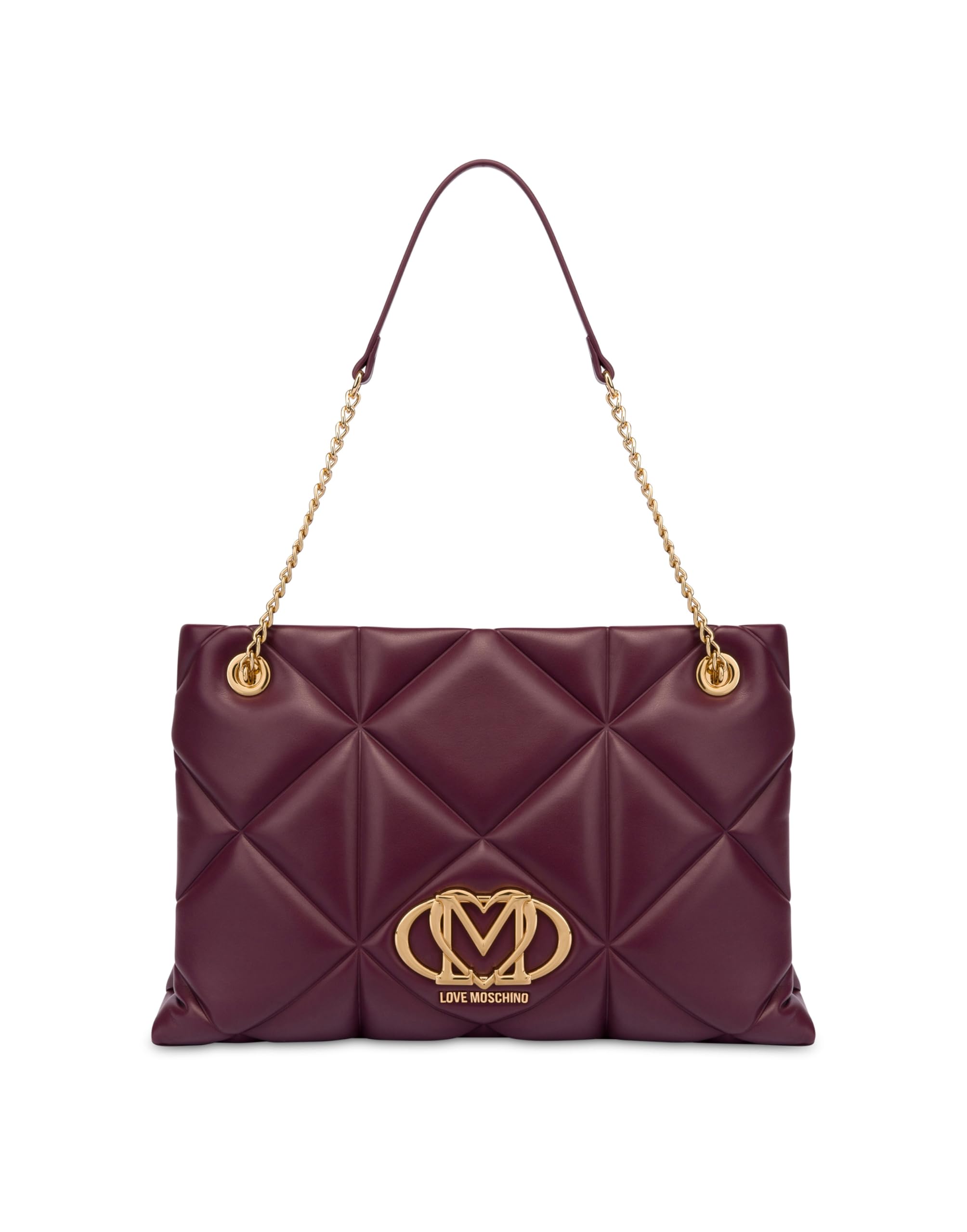 Love Moschino PU EMBOSSED WINE BAG
