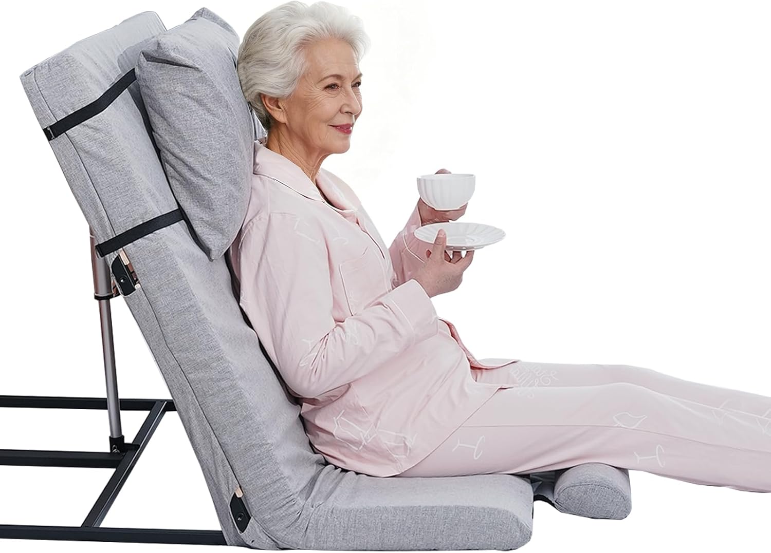 Greenlemon Electric Back Rest Lift with Remote Control - 4-68 Degree Adjustable, No Installation, Removable Washable Cover, Ideal for Pregnant Women, Elderly & Disabled