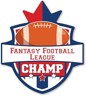 Magnet America This Fantasy Football Champ Magnet is 4.875" x 5.45" Made for Vehicles and Refrigerators