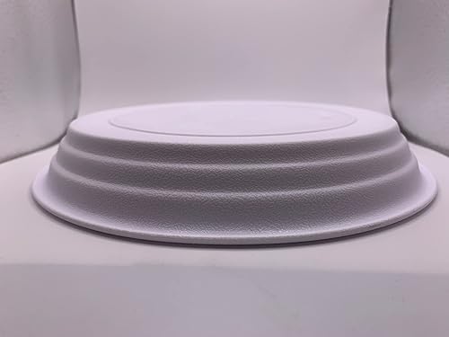 Miniatura 10 de SLS SUPPLY FLORA - Platos duraderos para plantas, paquete de 6 pulgadas, platillo para macetas, elegantes platillos para interiores y exteriores,