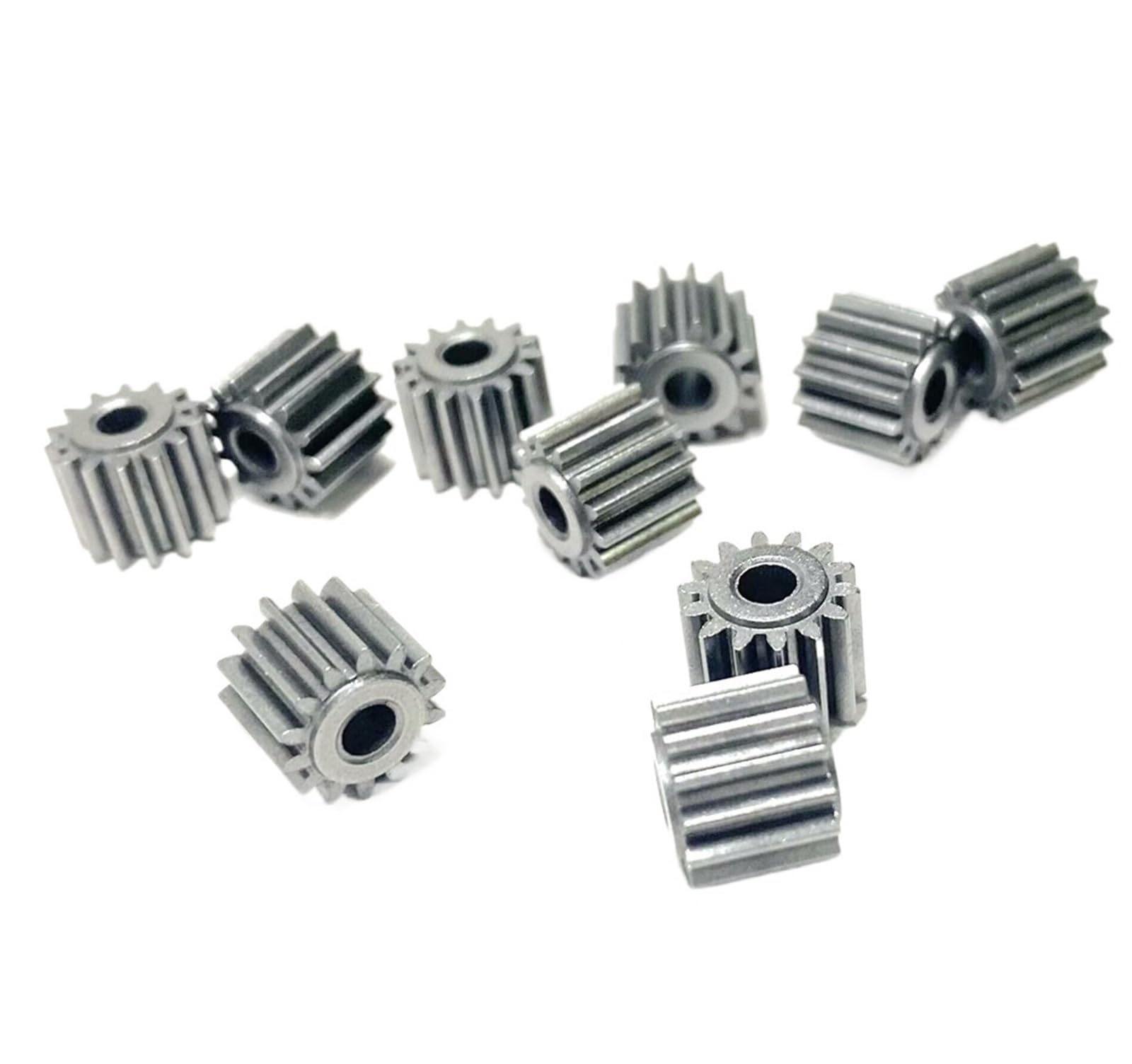 Bevel Gear Pinion Hardware Mechanical 10pcs 0.6M 14T Hole Diameter 3.05mm Metal Motor Gear Precision Spur Gears