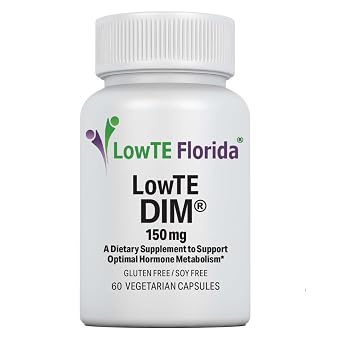 LowTE Florida DIM 150 mg Daily Wellness & Vitality Supplement for Women Ages 60+ | Clean-Lifestyle Formula | Once-Daily Support | Non-GMO | Gluten-Free | Soy-Free
