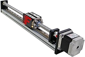 FUYU CNC Linear Motion Guide Stage Precision Actuator Screw Nema 23 Stepper Motor[1000mm Stroke]
