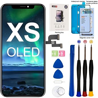 EFAITHFIX For iPhone XS Display OLED Replacement Screen 5.8 Inch Full HD 3D | 5.8 inch OLED full HD display, 3D touch technol