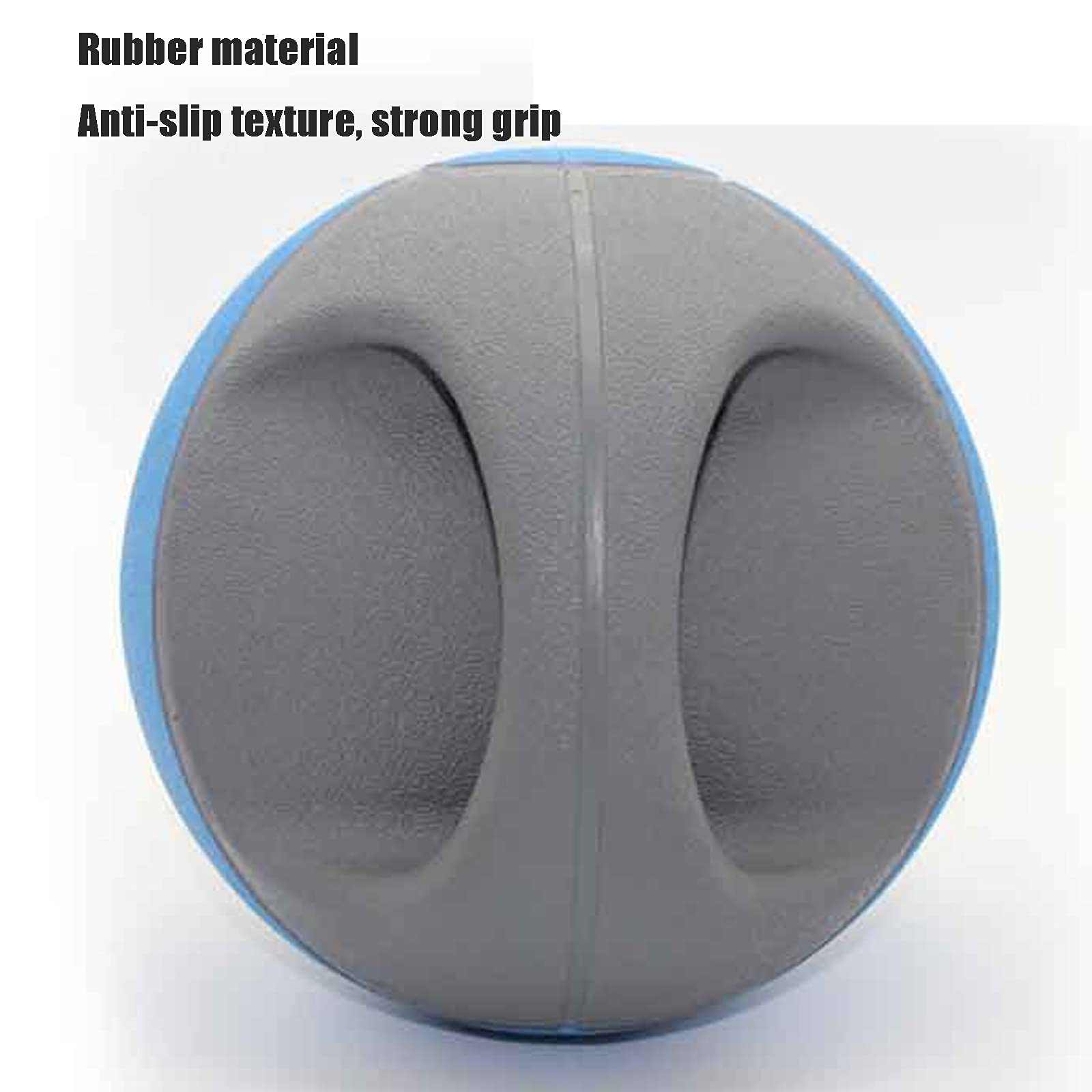 Balón Medicinal Bola De Gravedad De La Bola De La Bola De La Bola De Goma De Doble Asa, Gimnasio del Hogar Gimnasio Gimnasio Pilates Aeróbicos Fitness Ball, 3kg
