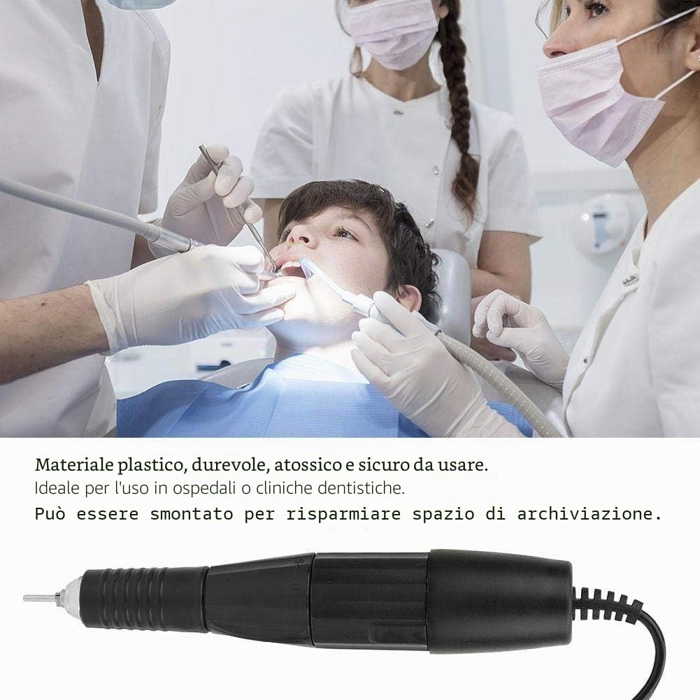 35000 RPM Maniglia per Trapano per Unghie, Macchina per Lucidare Manipoli per Pedicure Manicure, Trapano per Unghie Portatile
