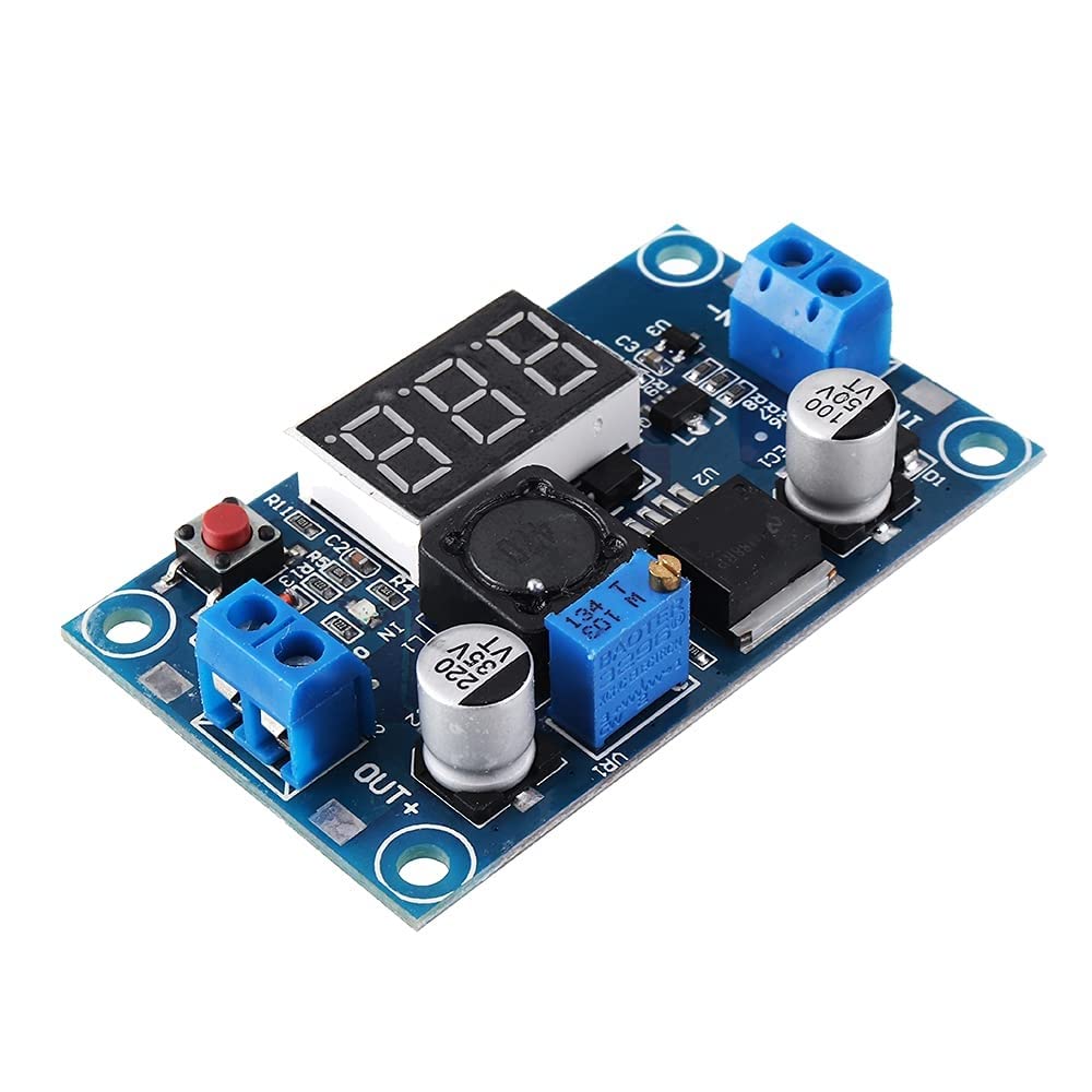 DollaTek DC-DC Voltage Regulator Adjustable Step Down Power Supply Module With Display